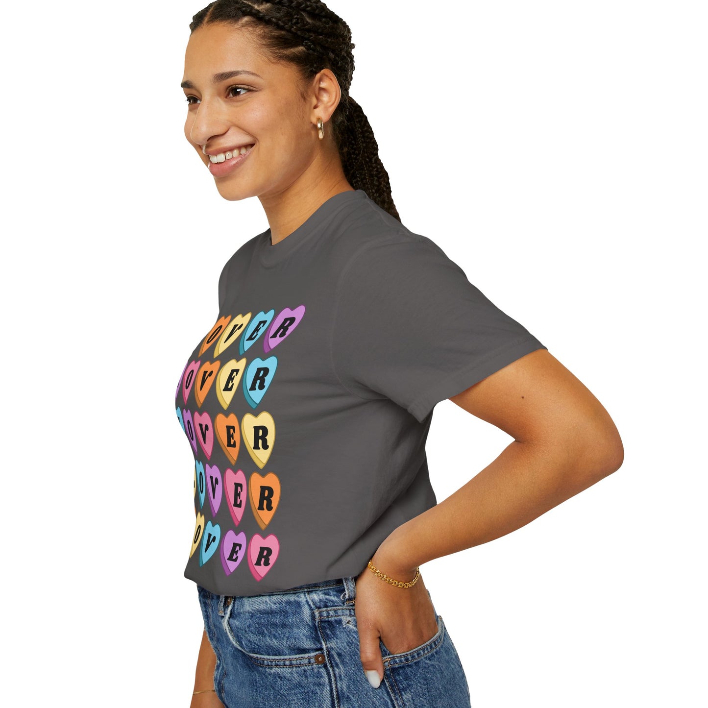 Lover Candy Heart - Comfort Colors Shirt