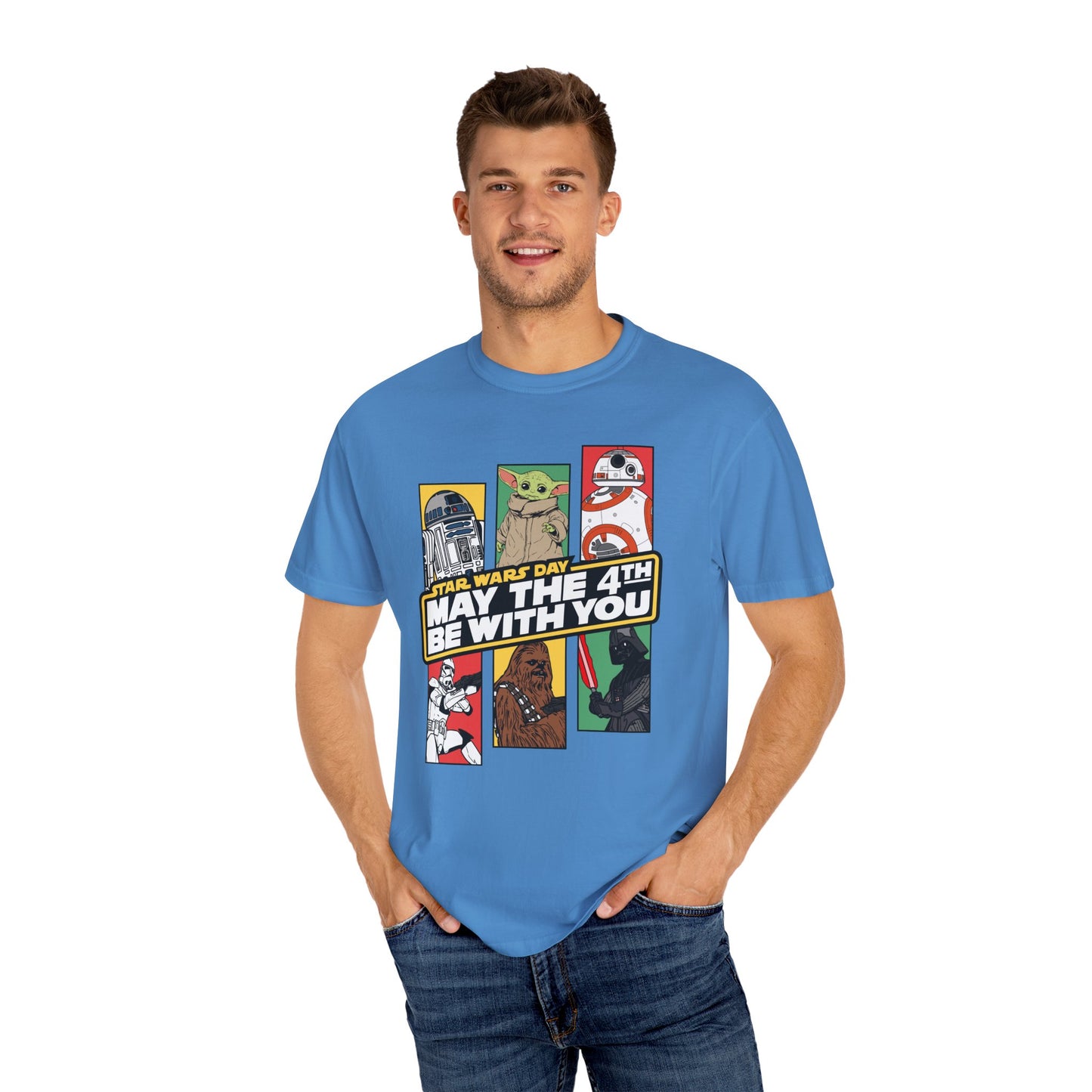 Star Wars Day Pop Art Collage - Comfort Colors Shirt
