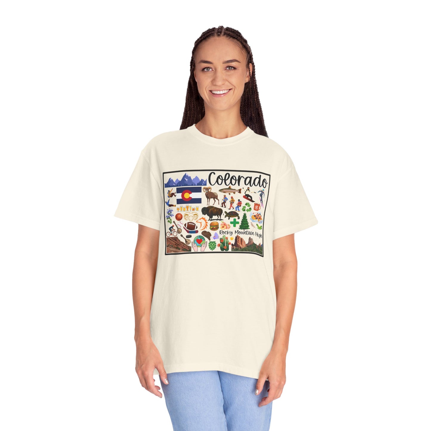 Beautiful State of Colorado - Comfort Colors Shirt
