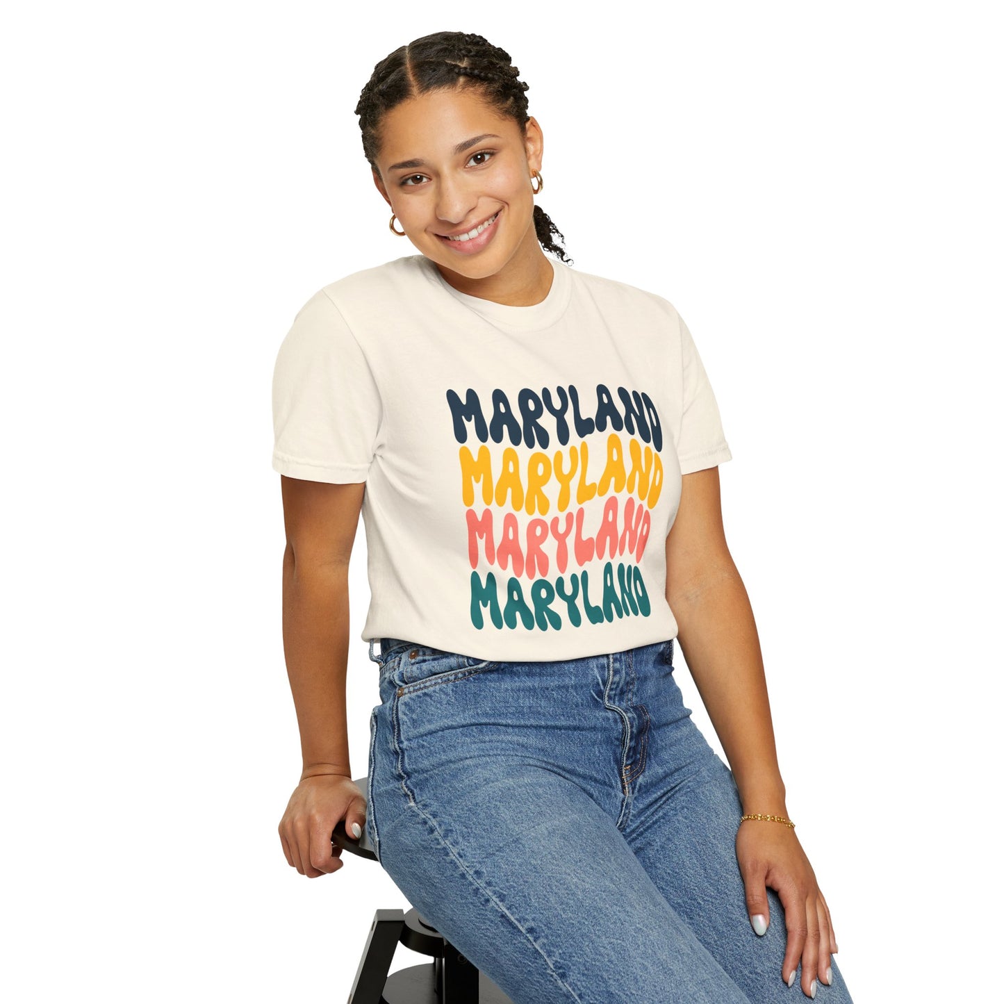 Retro Maryland - Comfort Colors Shirt