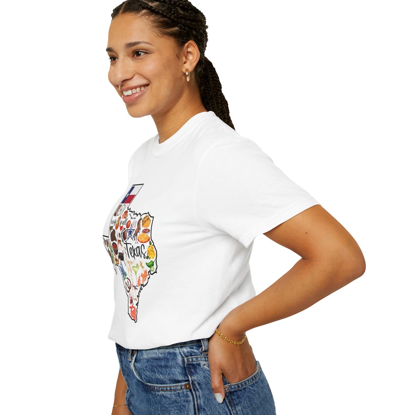 Beautiful State of Texas - Comfort Colors Shirt