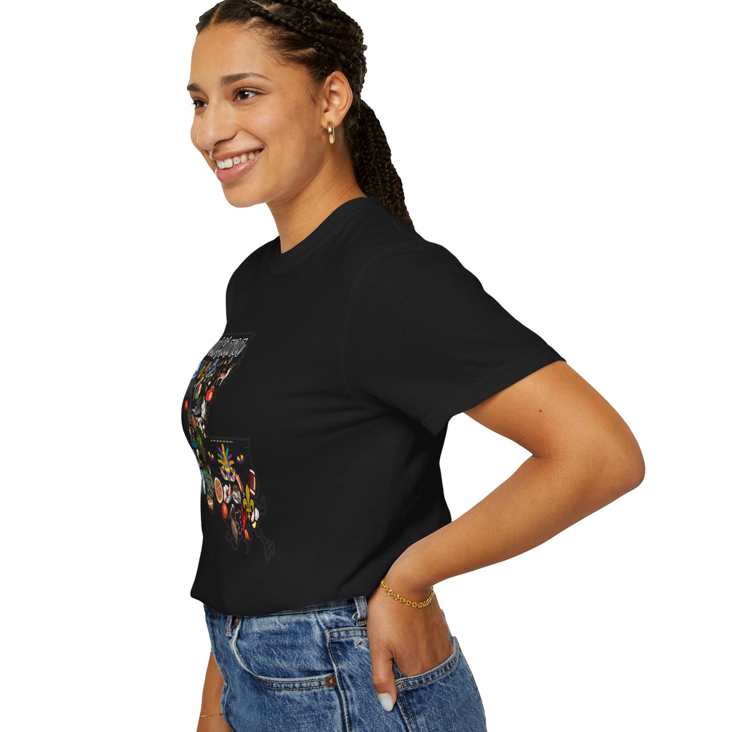 Beautiful State of Louisiana - Comfort Colors Shirt