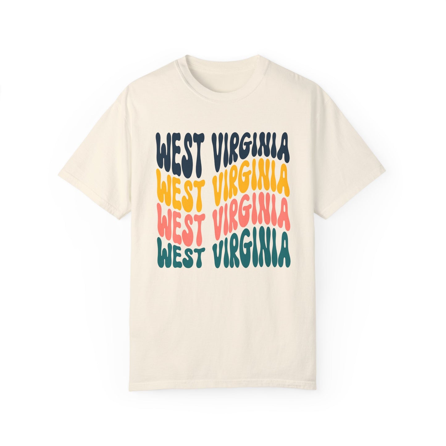 Retro West Virginia - Comfort Colors Shirt