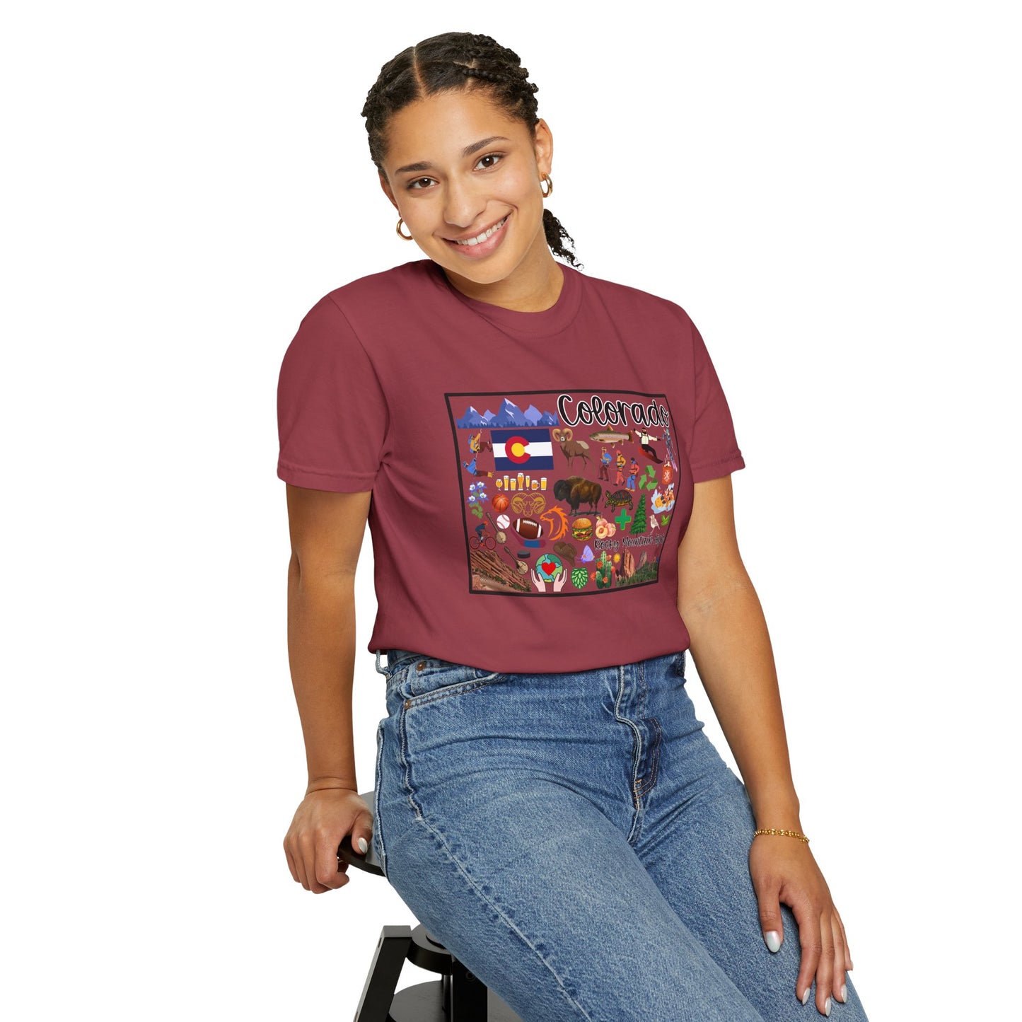 Beautiful State of Colorado - Comfort Colors Shirt