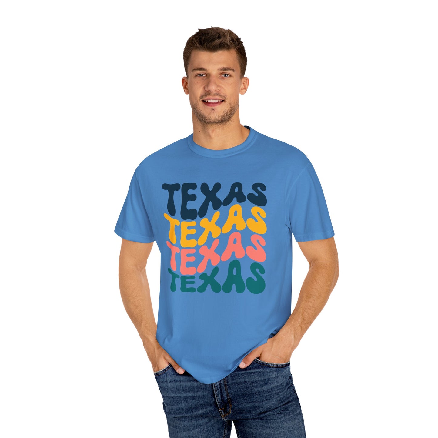 Retro Texas - Comfort Colors Shirt