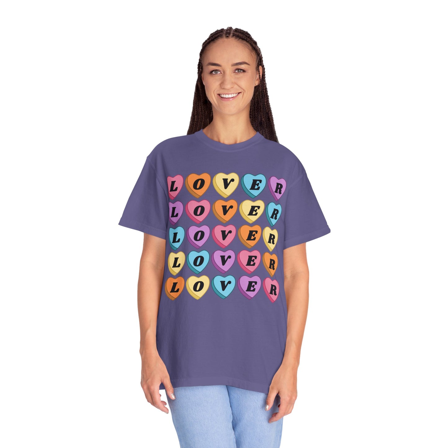 Lover Candy Heart - Comfort Colors Shirt