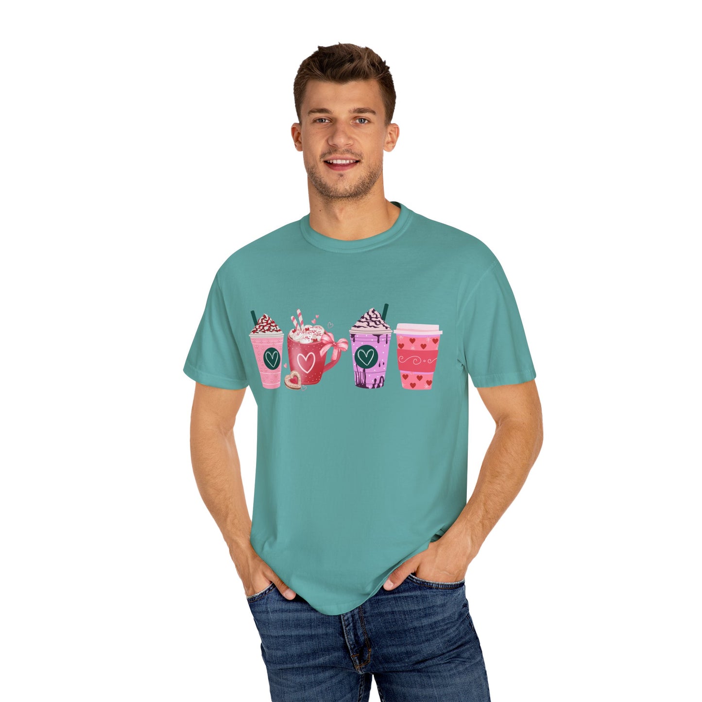 Valentine's Coffee - Comfort Colors Shirt