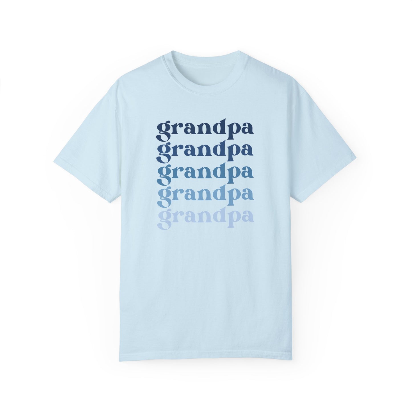 Grandpa (Blue) - Comfort Colors Shirt
