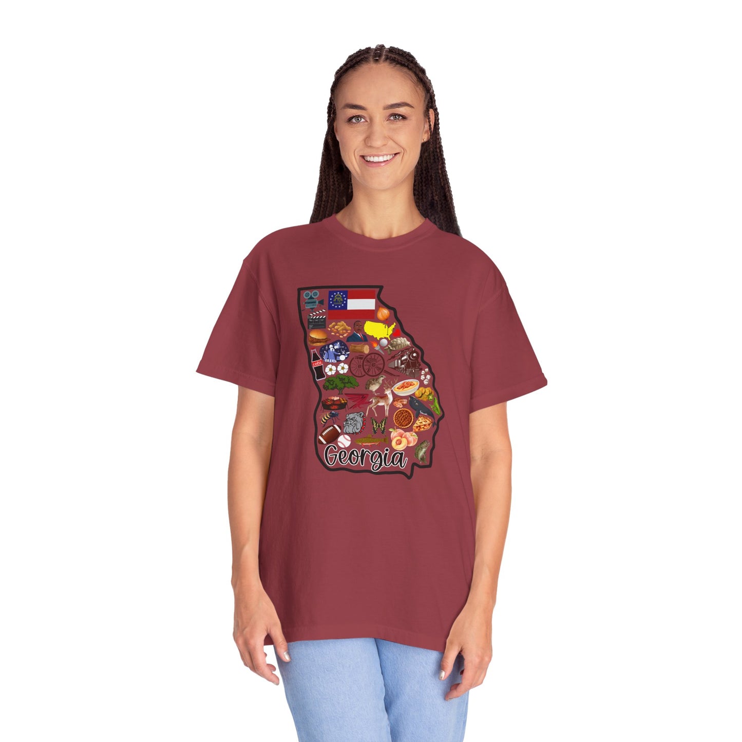 Beautiful State of Georgia - Comfort Colors Shirt