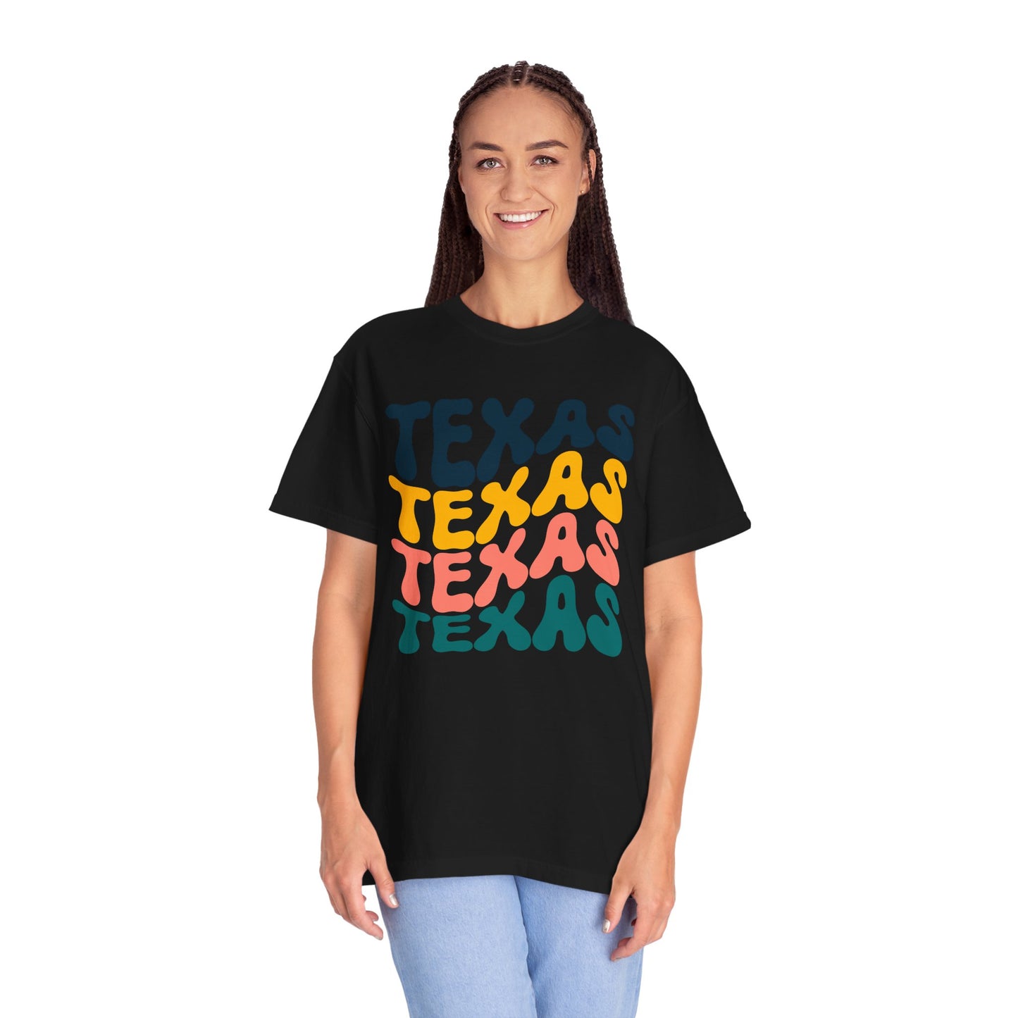 Retro Texas - Comfort Colors Shirt