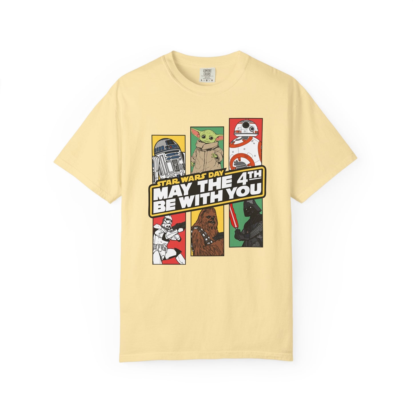 Star Wars Day Pop Art Collage - Comfort Colors Shirt