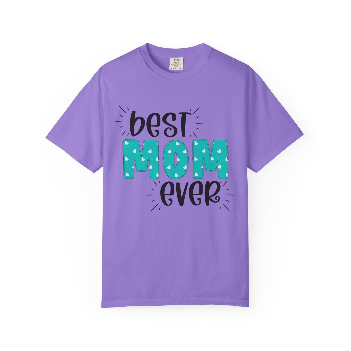 Best Mom Ever (Blue) - Comfort Colors Shirt