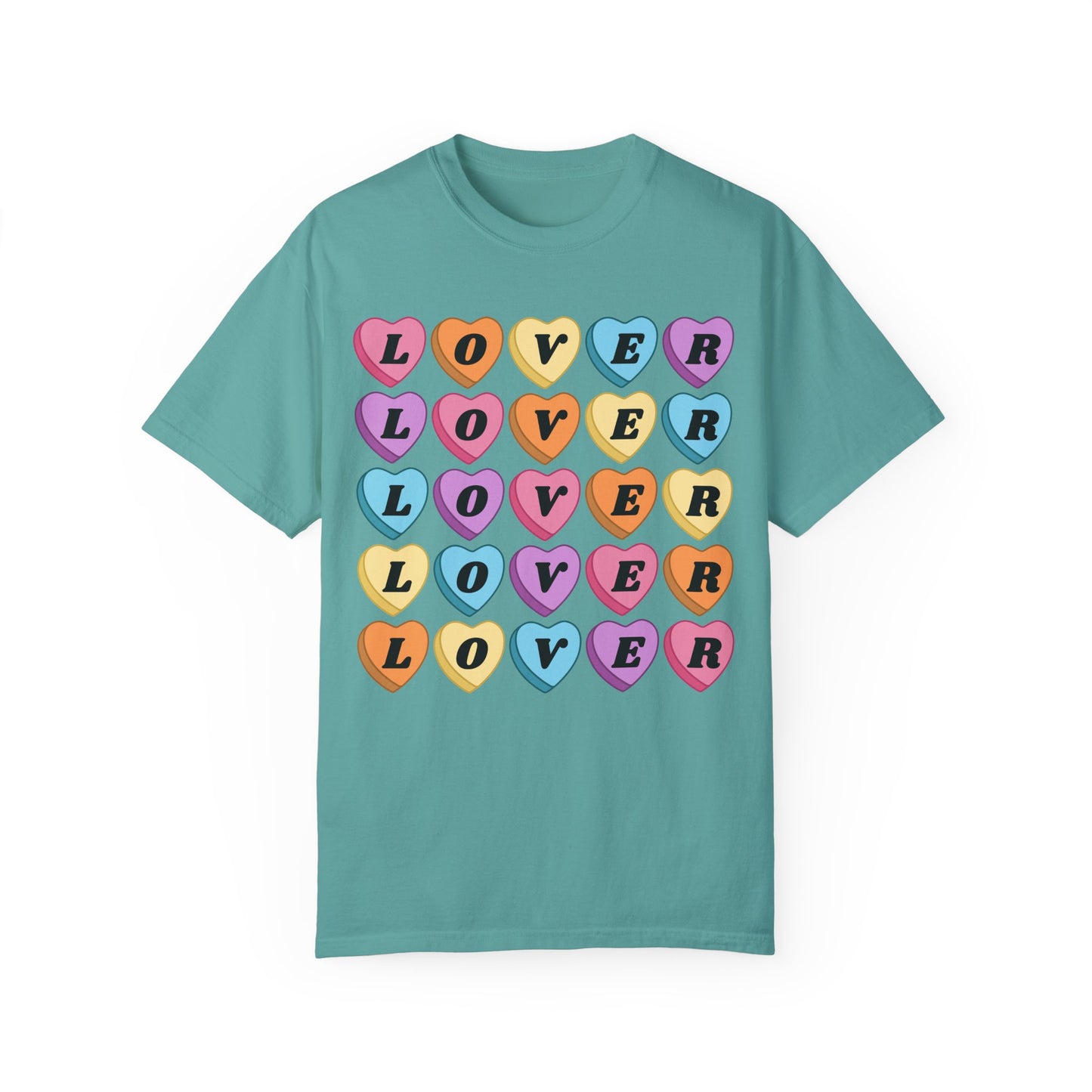 Lover Candy Heart - Comfort Colors Shirt