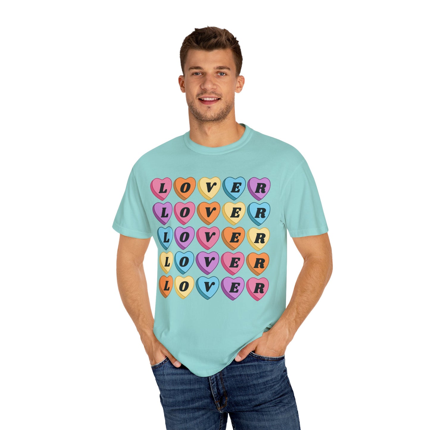 Lover Candy Heart - Comfort Colors Shirt