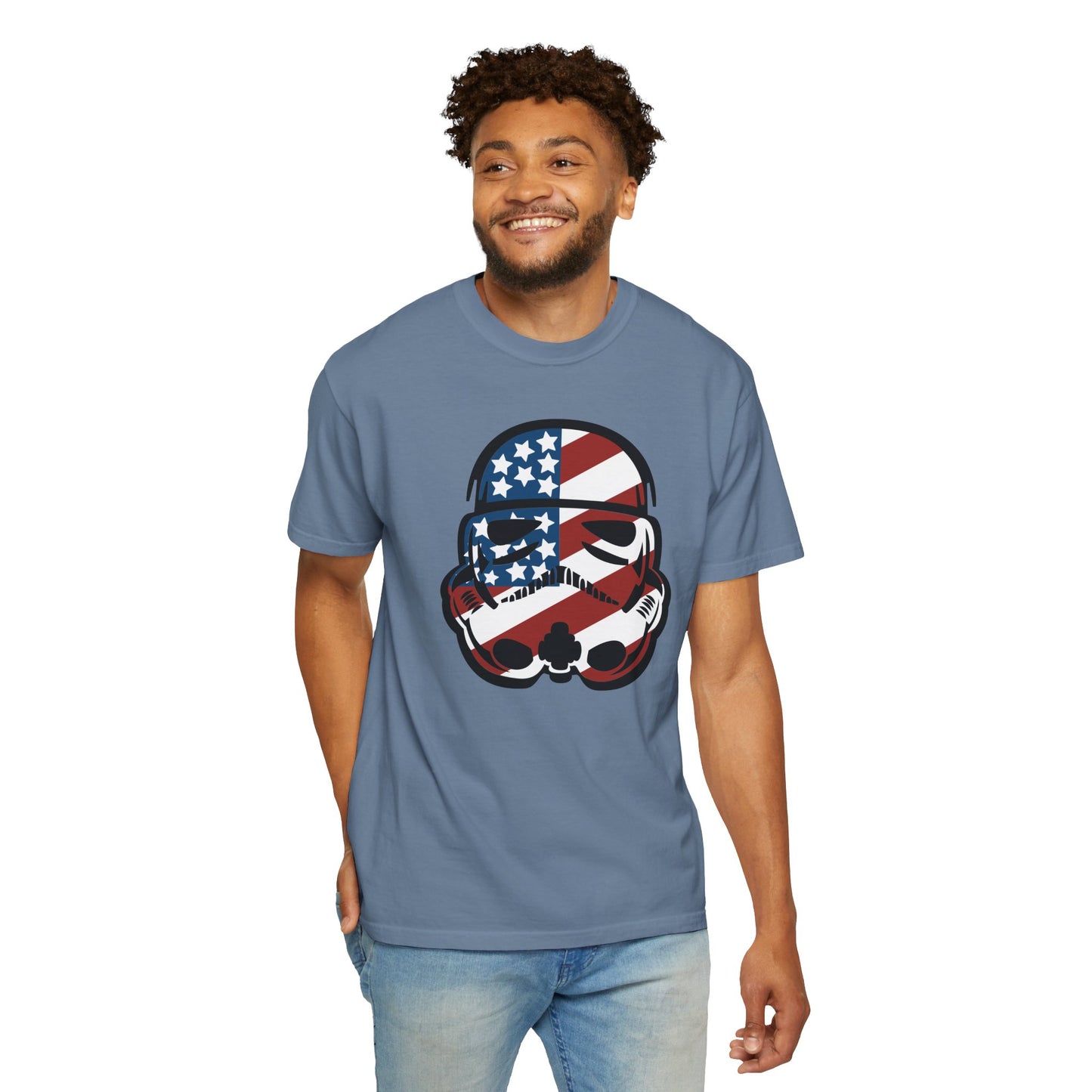 Patriotic Storm Trooper - Comfort Colors Shirt
