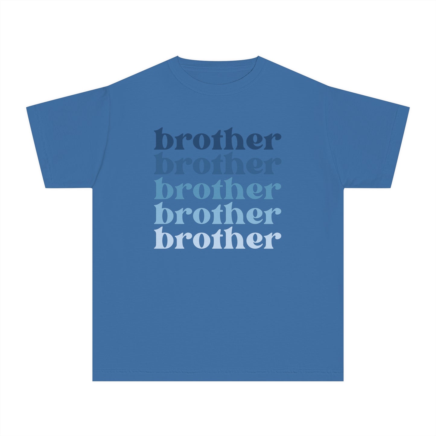 Brother - Blue - (Youth) Comfort Colors Shirt