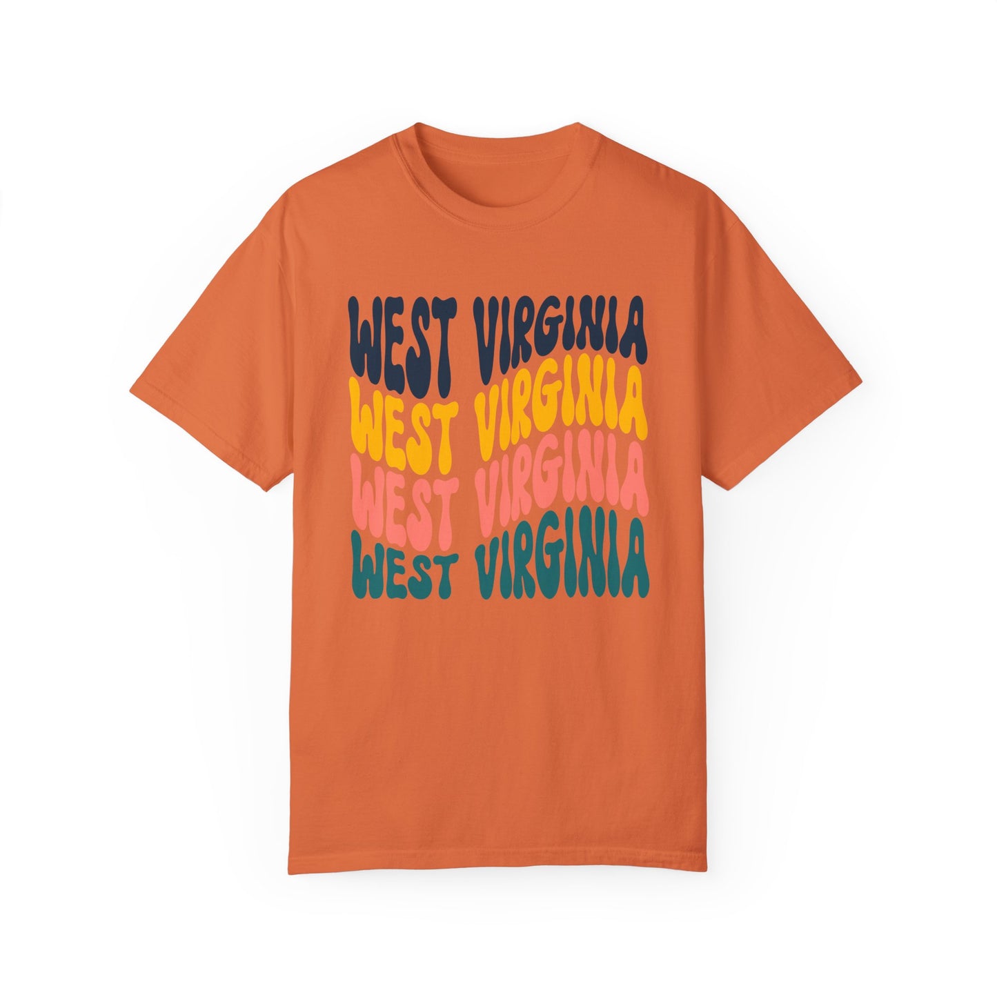 Retro West Virginia - Comfort Colors Shirt