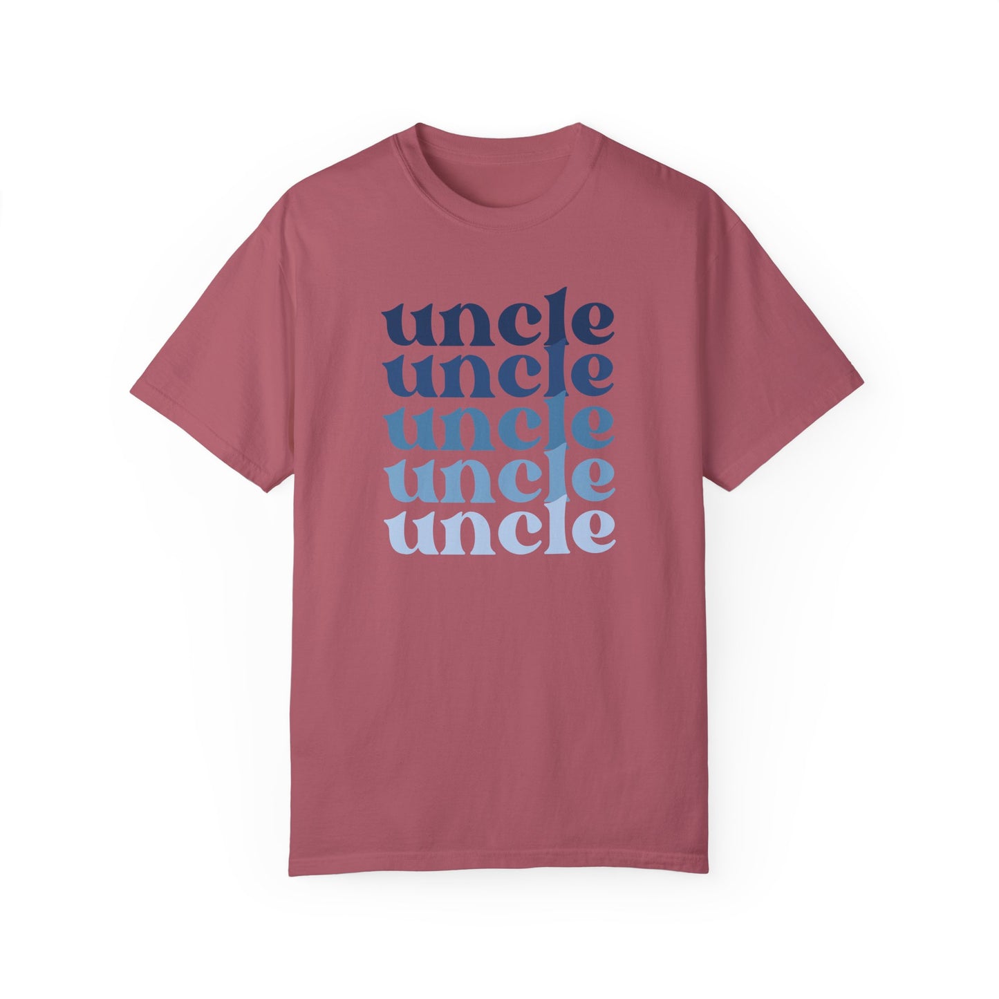 Uncle (Blue) - Comfort Colors Shirt