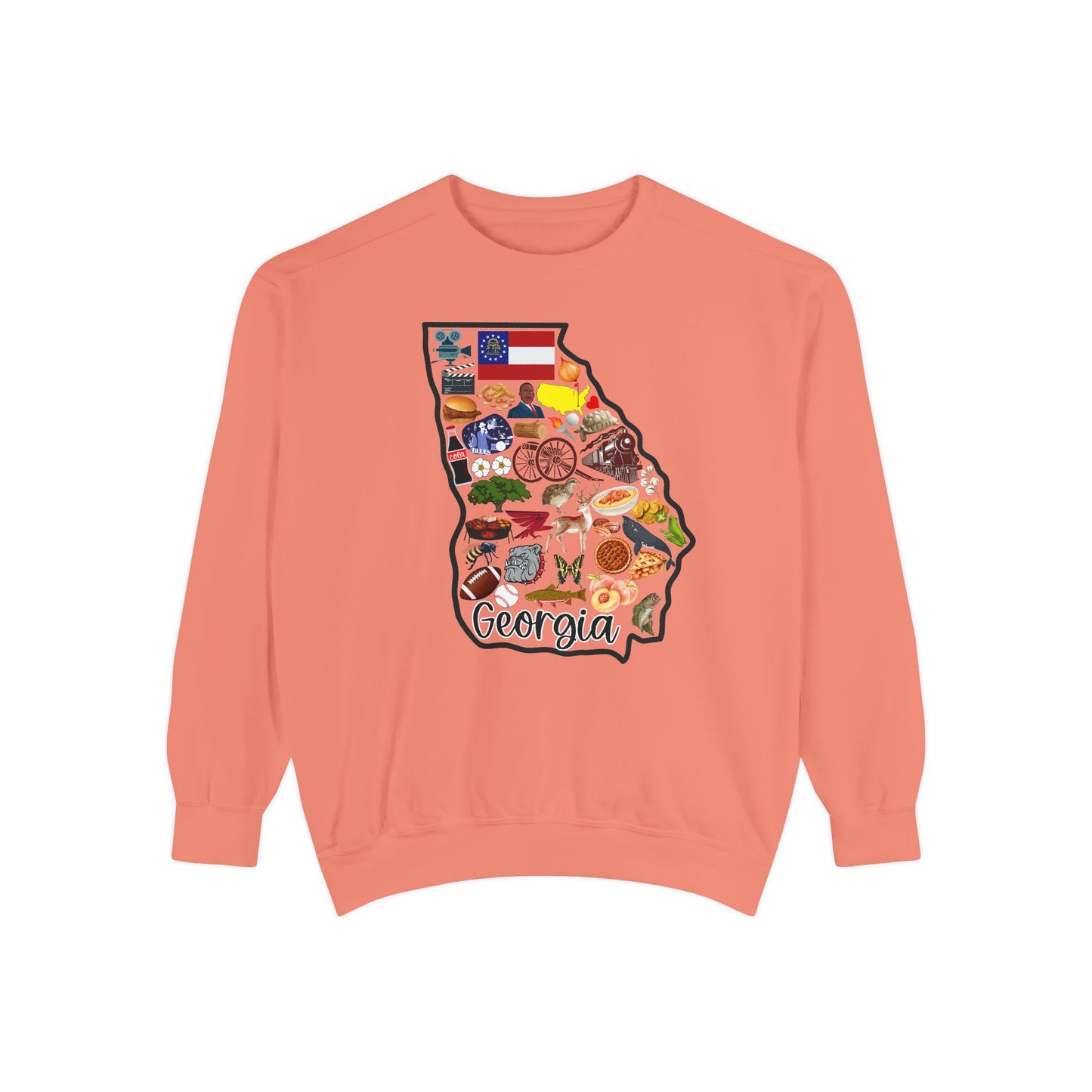 Beautiful State of Georgia - Comfort Colors Sweatshirt