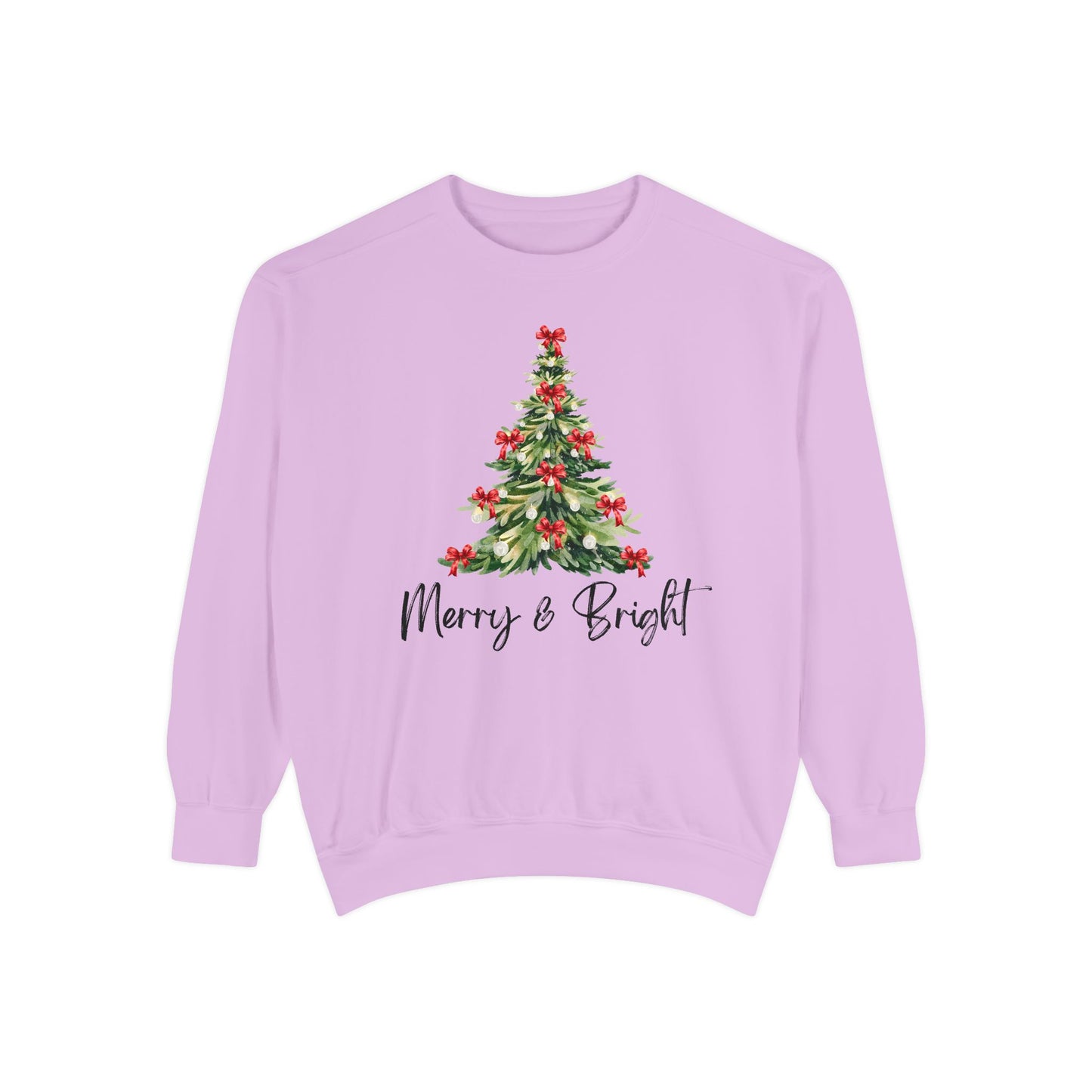 Merry & Bright - Comfort Colors Sweatshirt