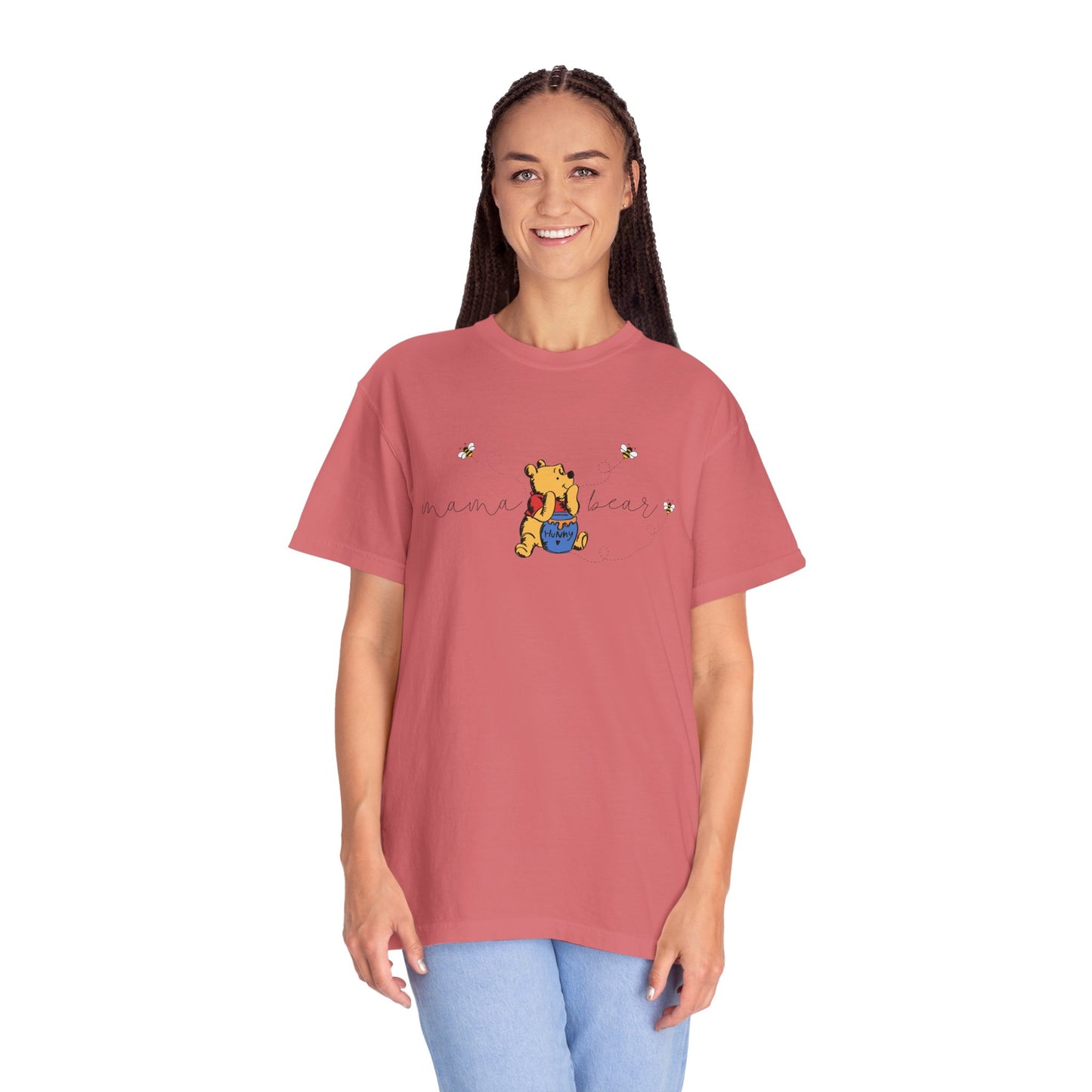 Mama Bear (Pooh Bear & Hunny) - Comfort Colors Shirt