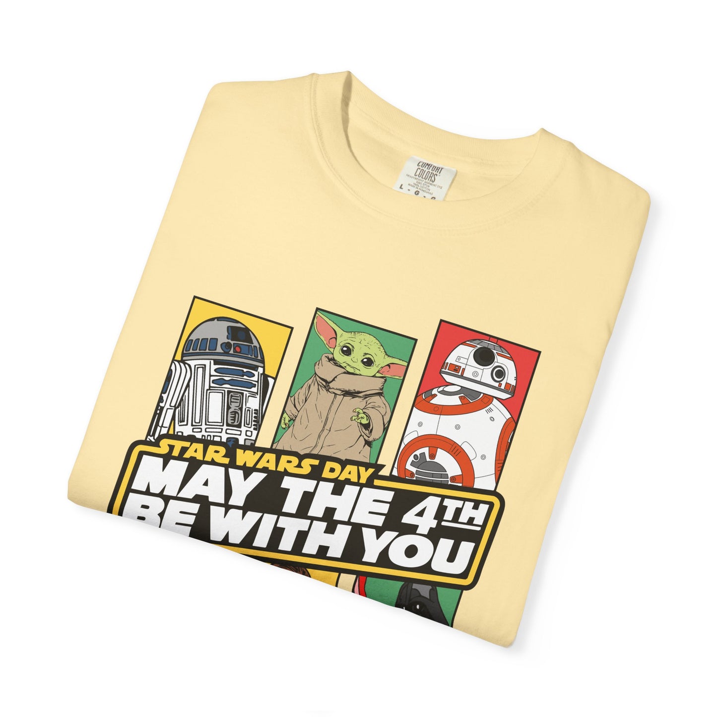 Star Wars Day Pop Art Collage - Comfort Colors Shirt