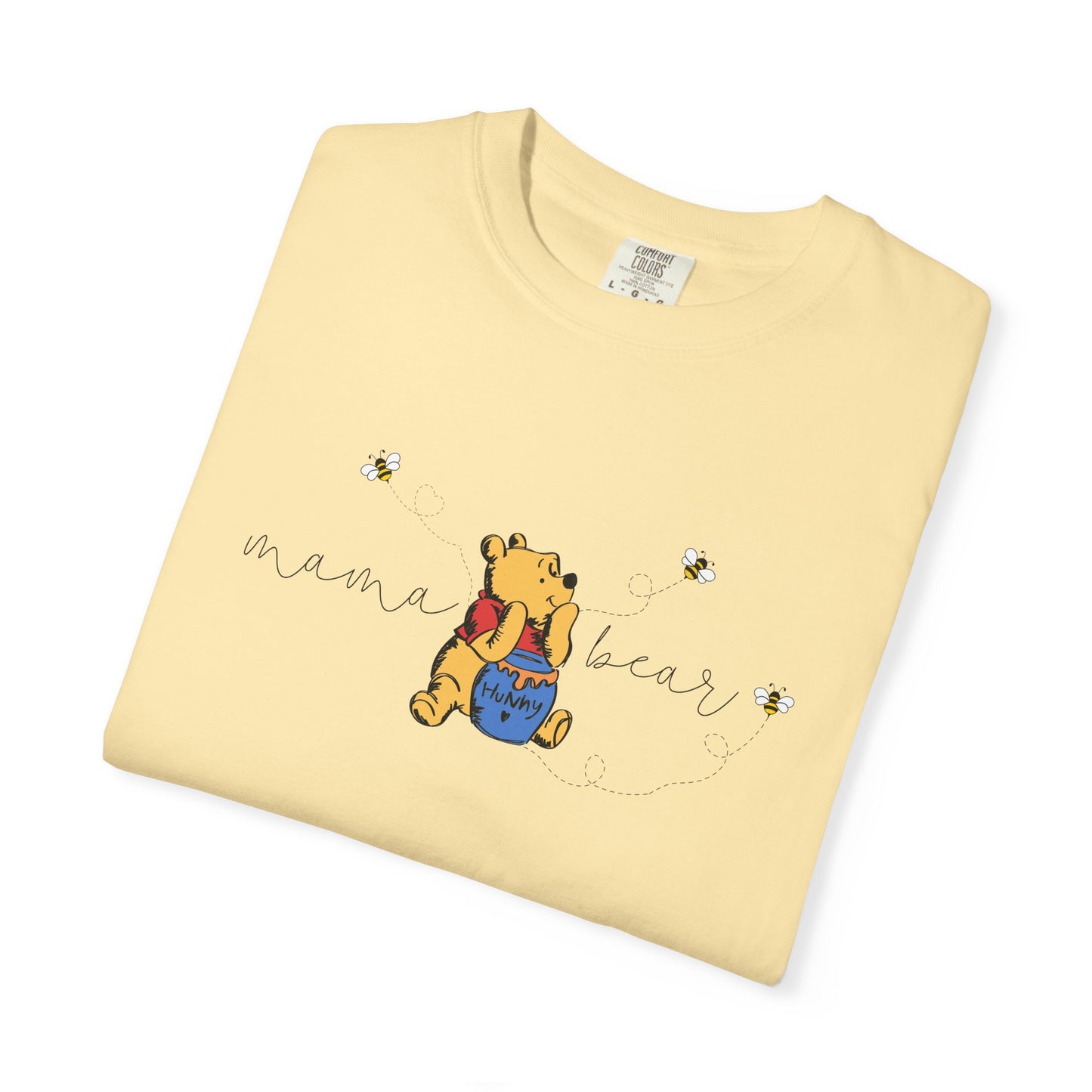 Mama Bear (Pooh Bear & Hunny) - Comfort Colors Shirt