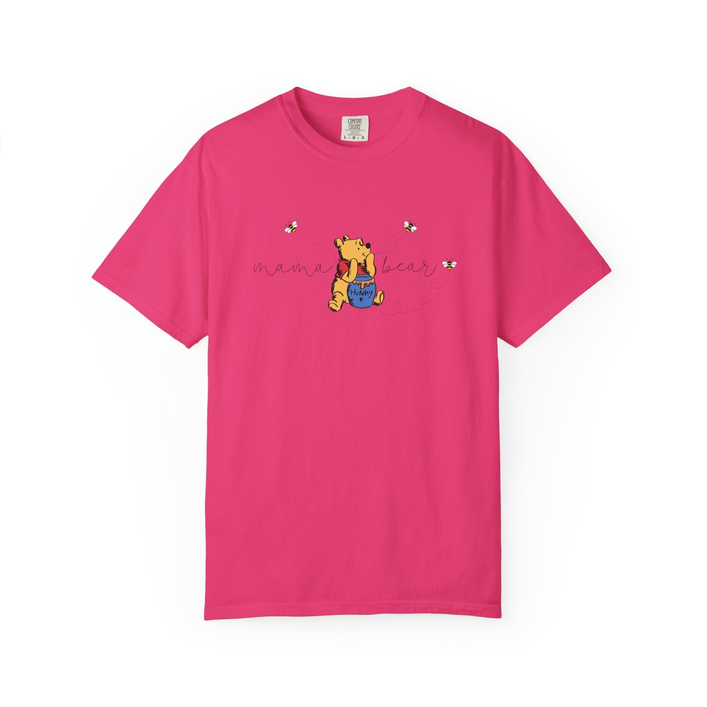 Mama Bear (Pooh Bear & Hunny) - Comfort Colors Shirt