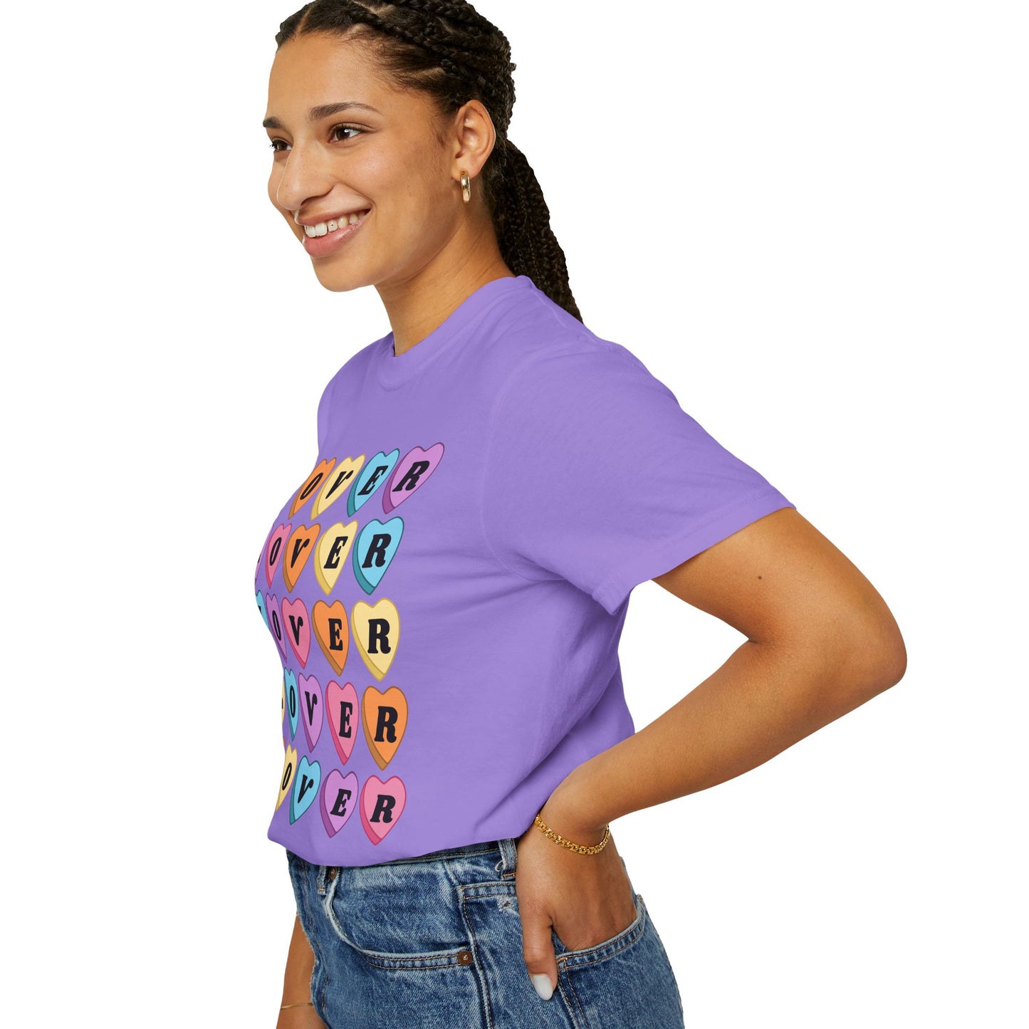 Lover Candy Heart - Comfort Colors Shirt
