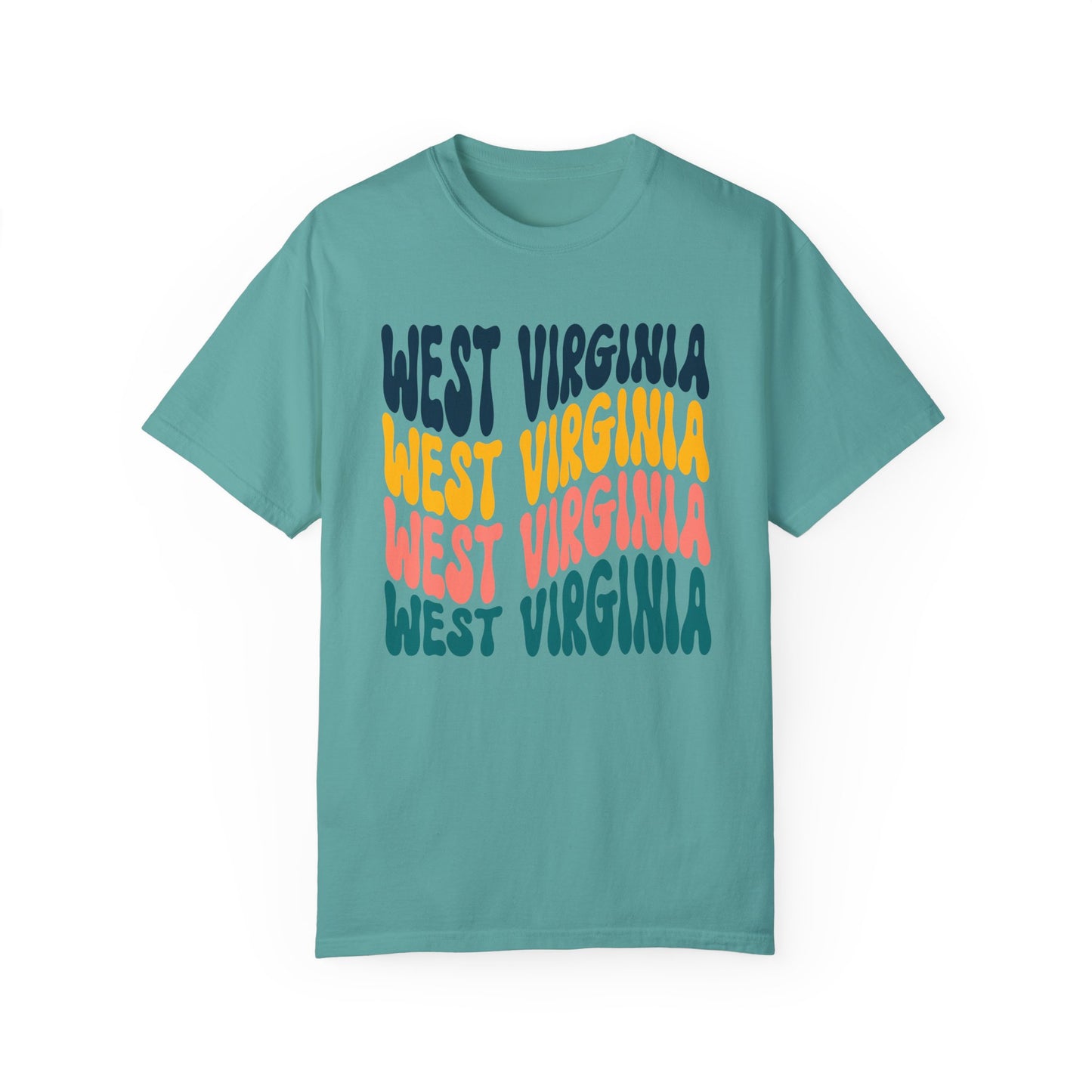 Retro West Virginia - Comfort Colors Shirt