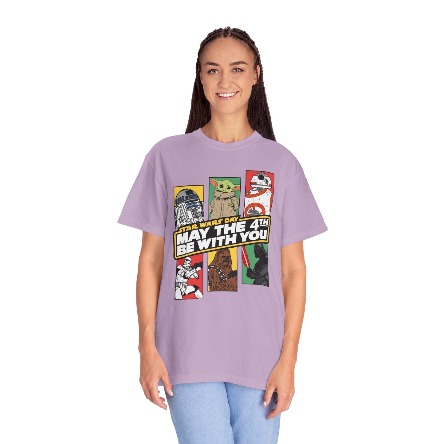 Star Wars Day Pop Art Collage - Comfort Colors Shirt
