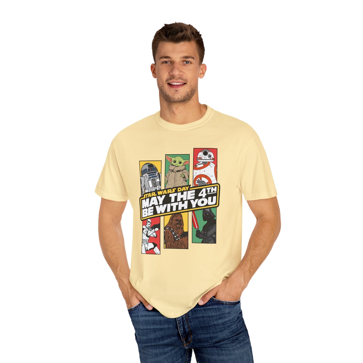 Star Wars Day Pop Art Collage - Comfort Colors Shirt