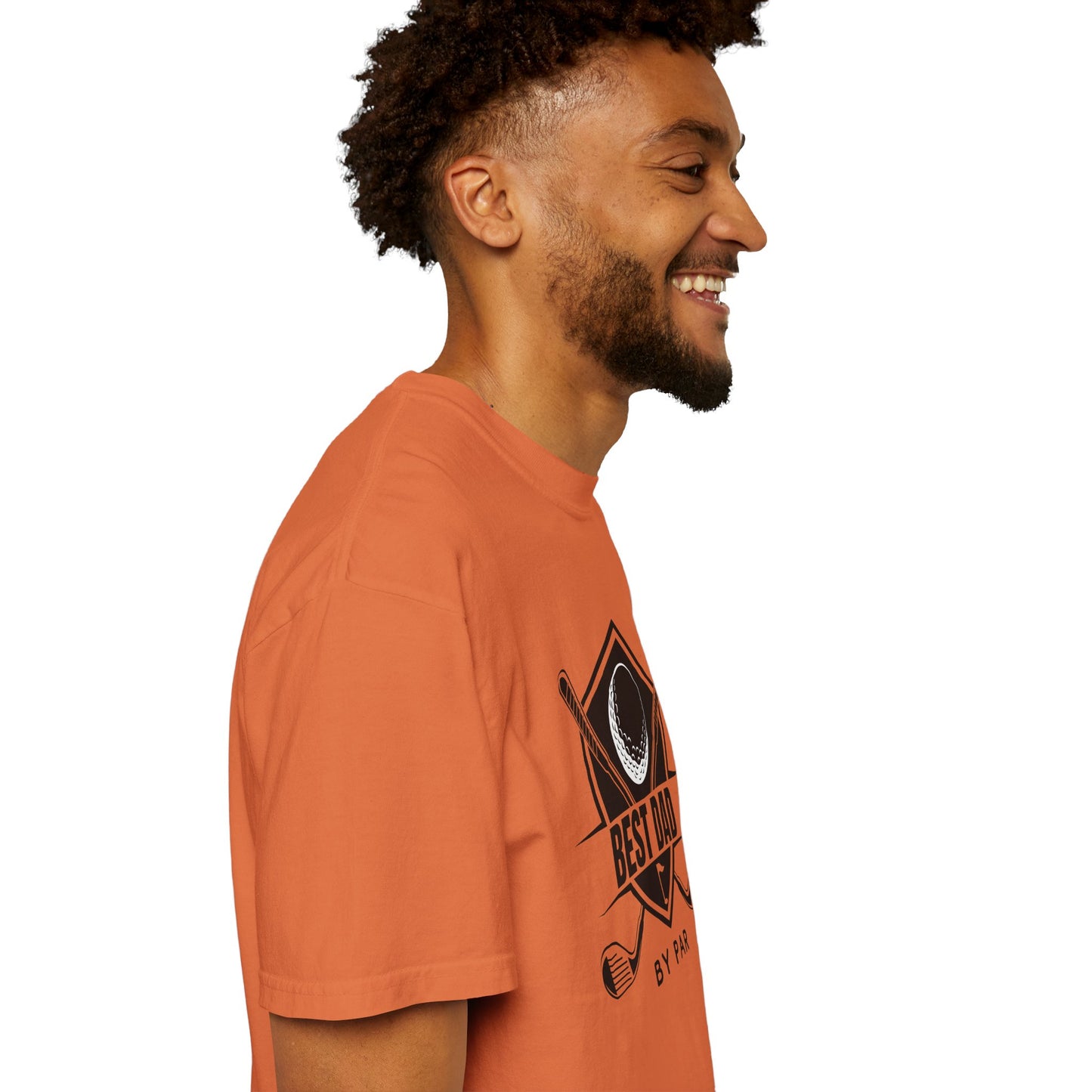 Best Dad By Par - Comfort Colors Shirt