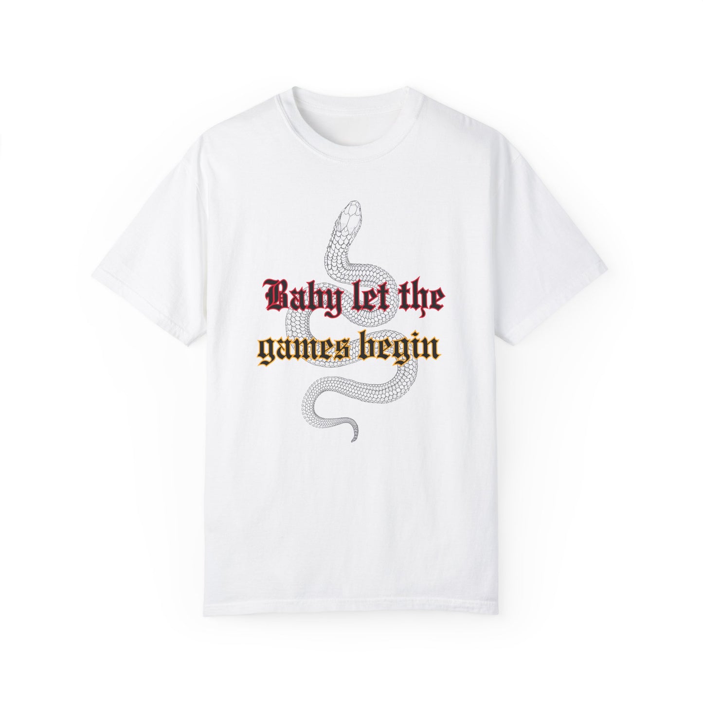 Baby Let The Games Begin - Comfort Colors Shirt