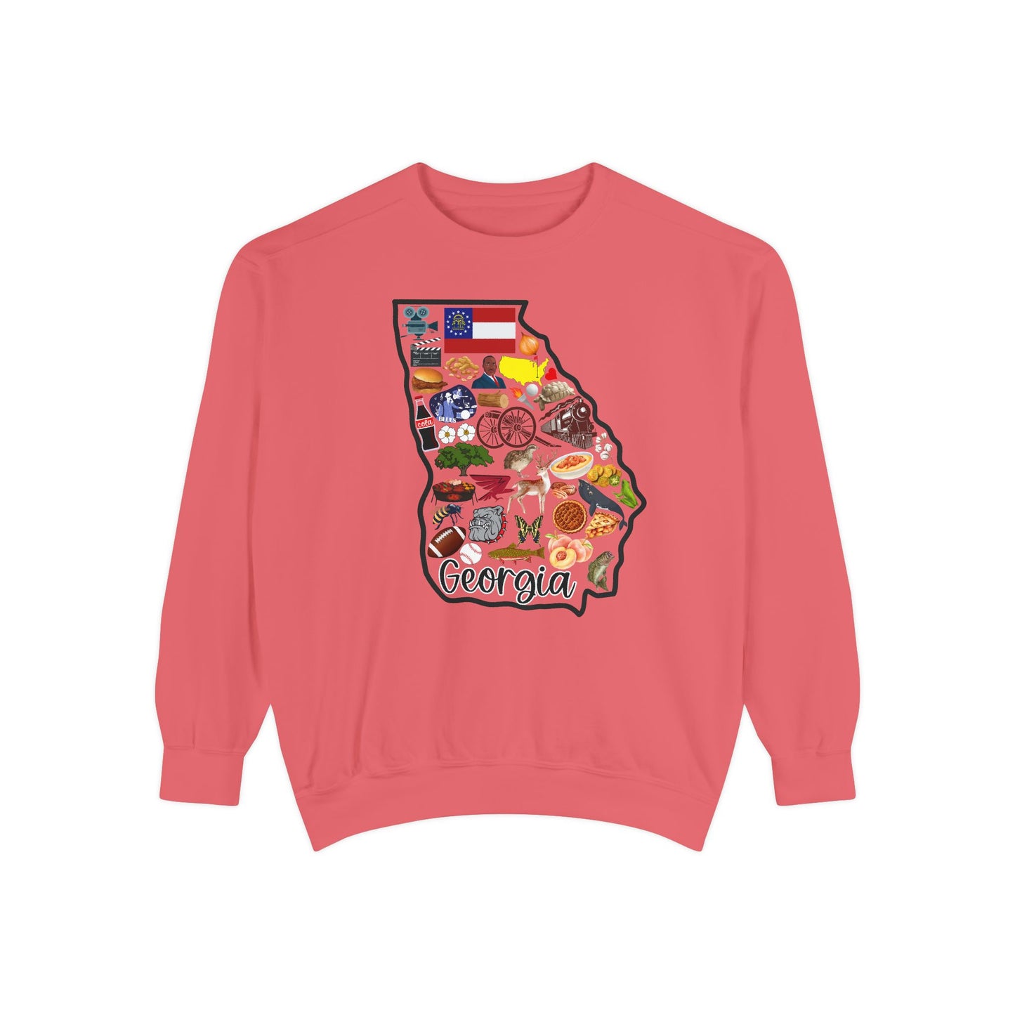 Beautiful State of Georgia - Comfort Colors Sweatshirt