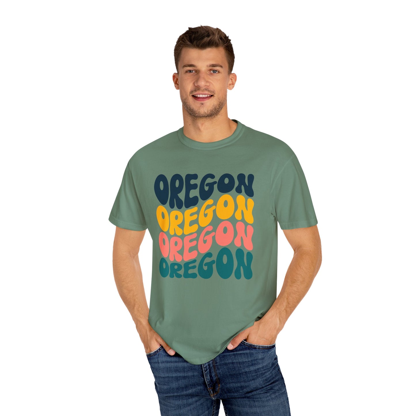 Retro Oregon - Comfort Colors Shirt