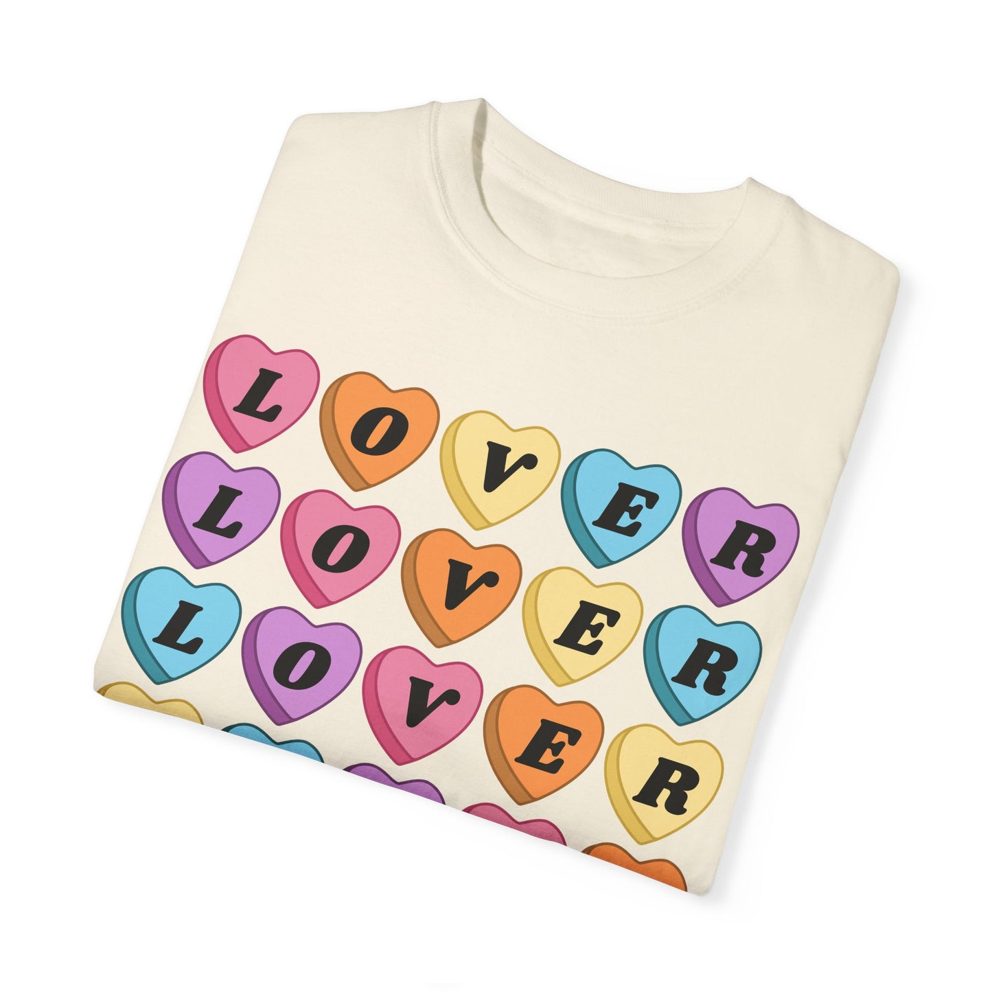 Lover Candy Heart - Comfort Colors Shirt