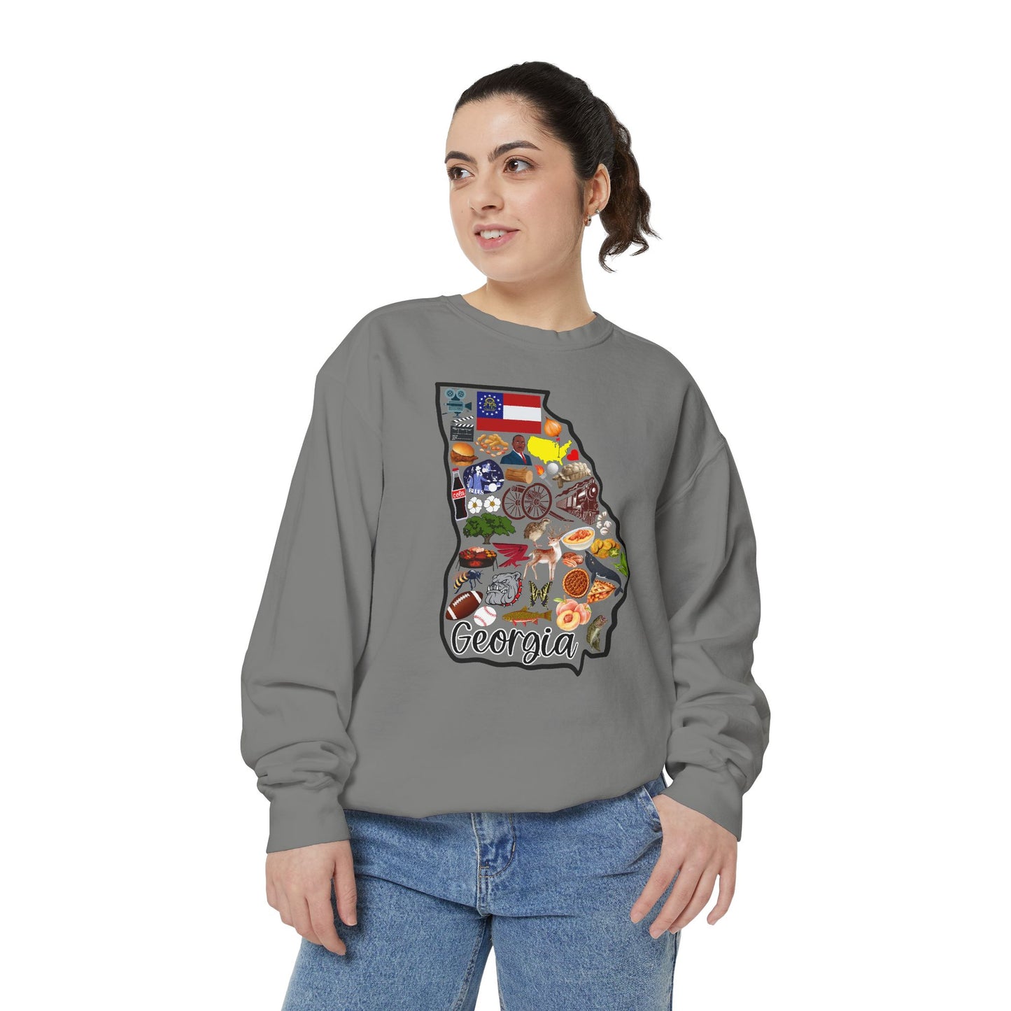 Beautiful State of Georgia - Comfort Colors Sweatshirt