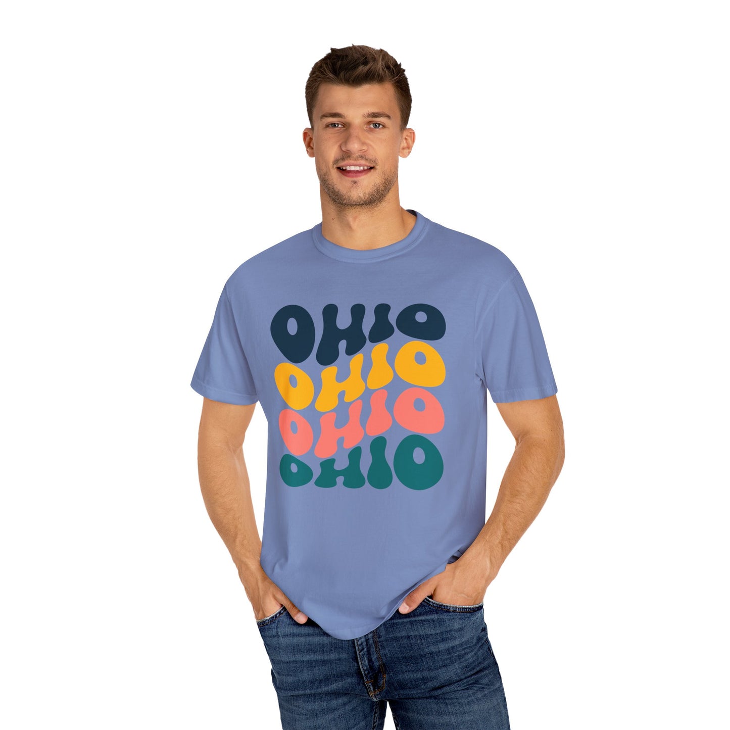 Retro Ohio - Comfort Colors Shirt