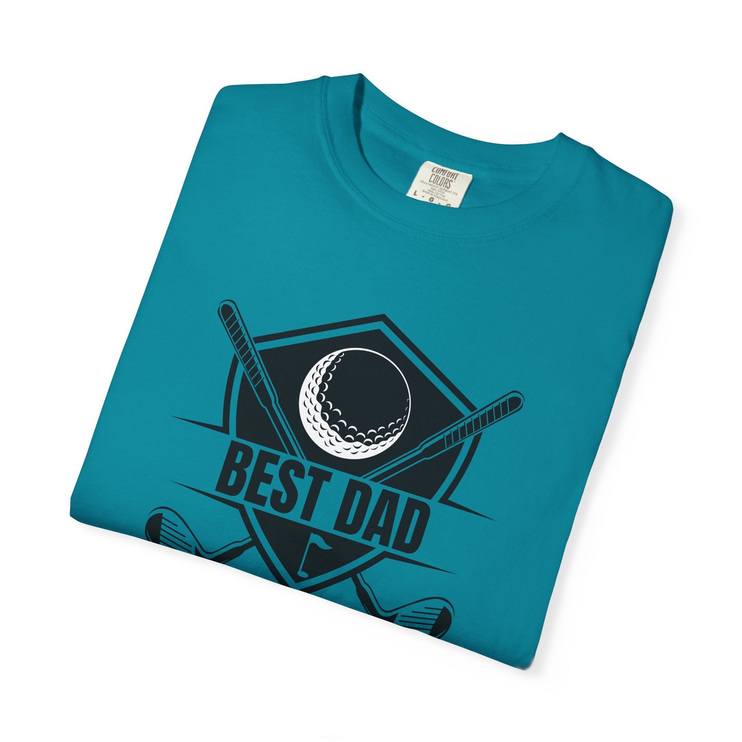 Best Dad By Par - Comfort Colors Shirt