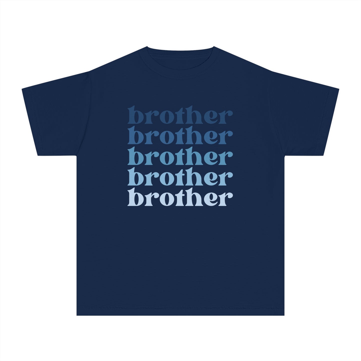 Brother - Blue - (Youth) Comfort Colors Shirt