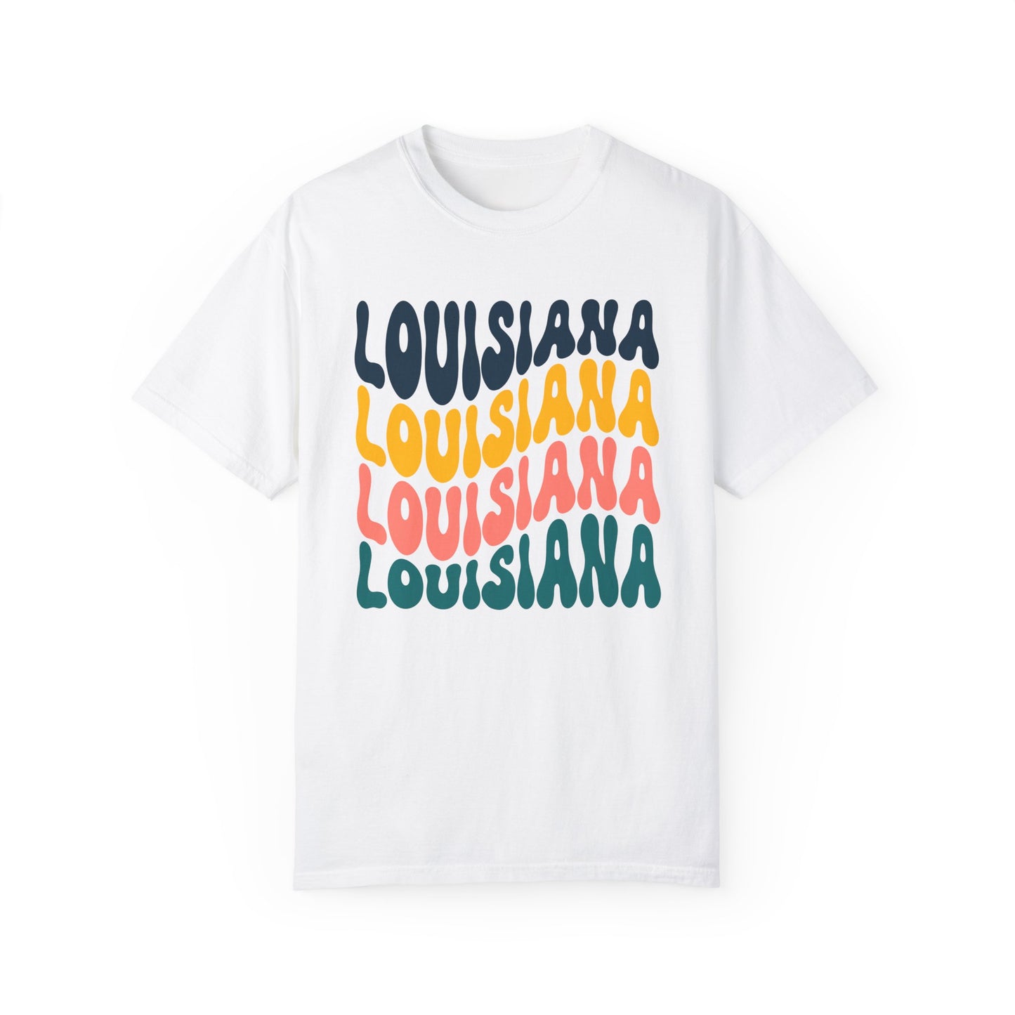 Retro Louisiana - Comfort Colors Shirt