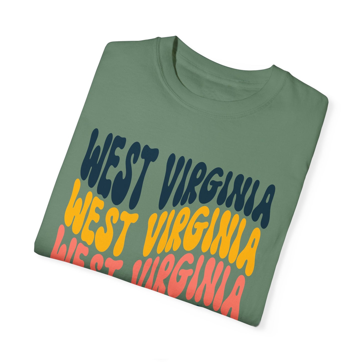 Retro West Virginia - Comfort Colors Shirt