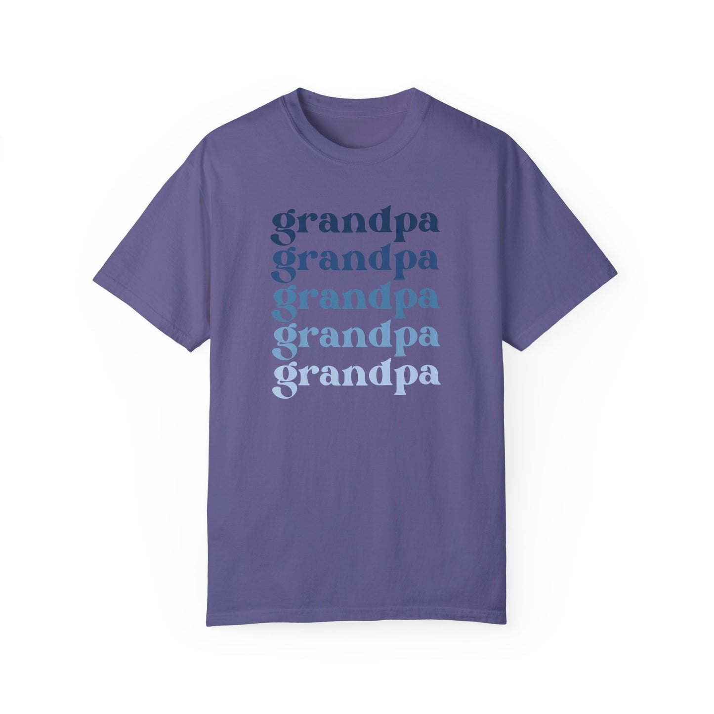 Grandpa (Blue) - Comfort Colors Shirt