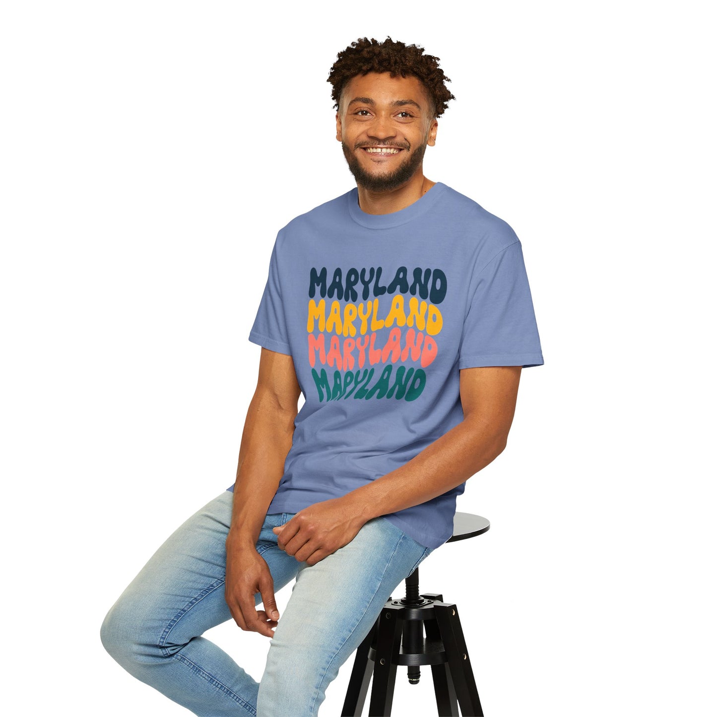 Retro Maryland - Comfort Colors Shirt
