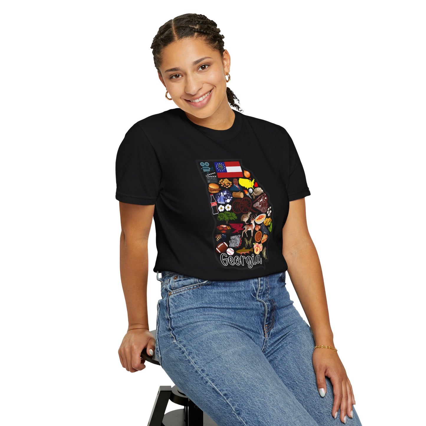 Beautiful State of Georgia - Comfort Colors Shirt