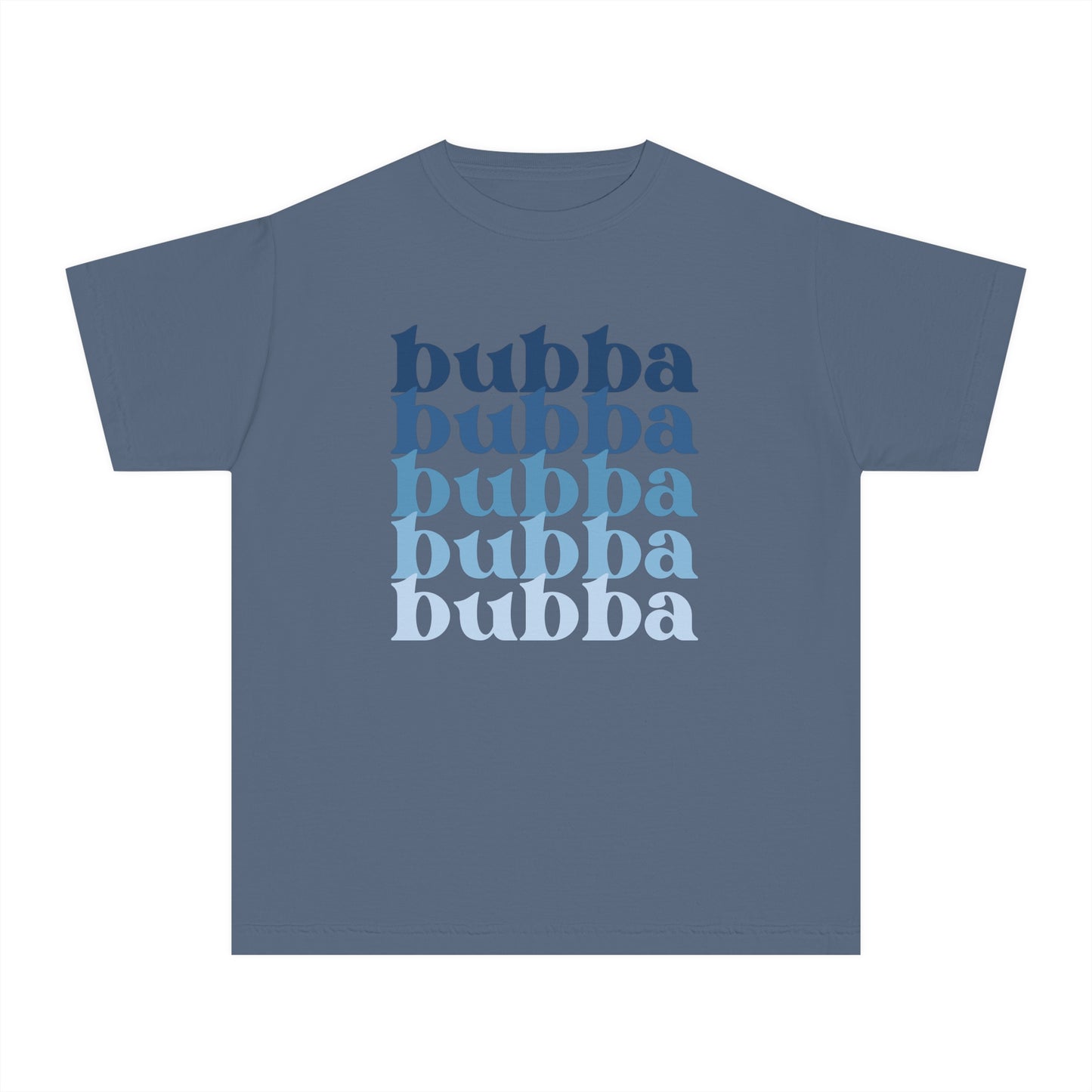 Bubba - Blue - (Youth) Comfort Colors Shirt