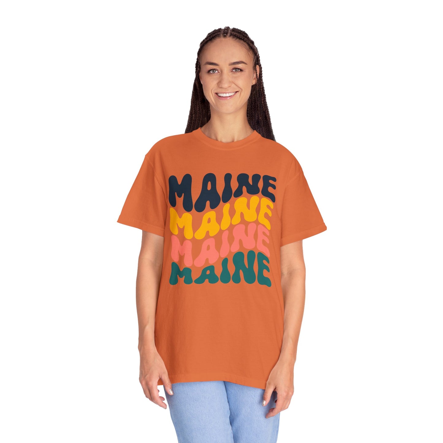 Retro Maine - Comfort Colors Shirt