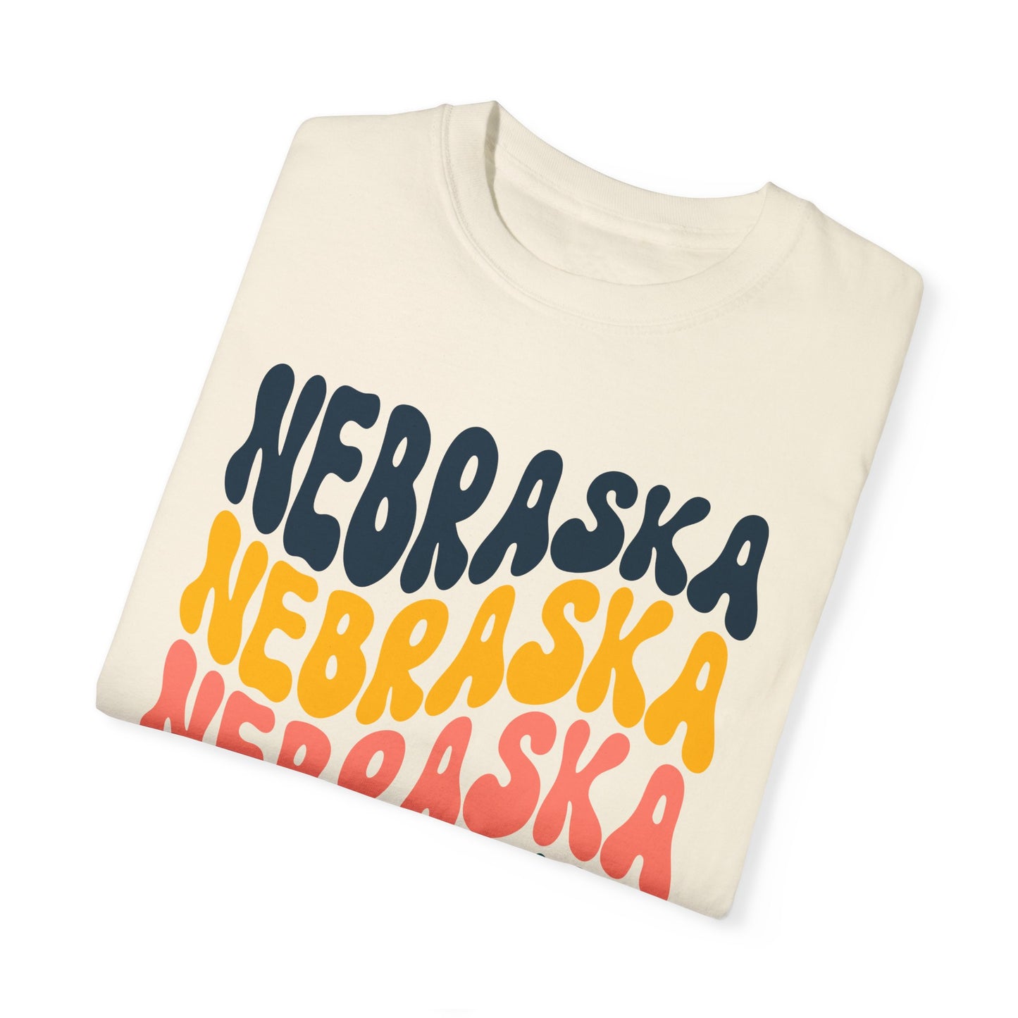 Retro Nebraska - Comfort Colors Shirt