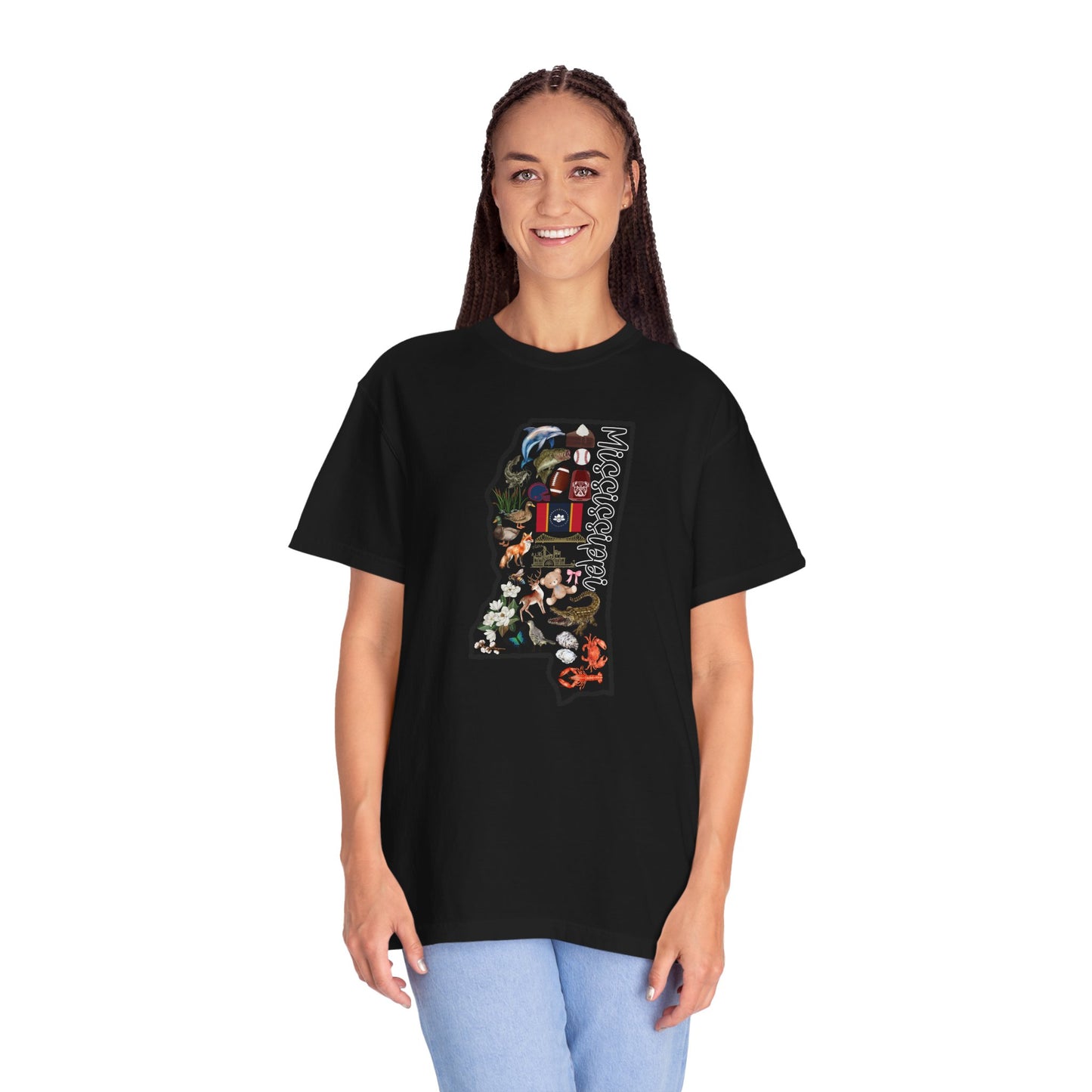 Beautiful State of Mississippi - Comfort Colors Shirt